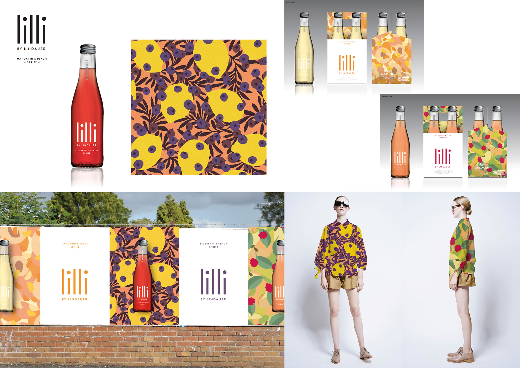 Lilli Spritz by Lindauer Anna Niestroj - Monster Patterns Pattern Design Studio Berlin Germany Deutschland Muster Design